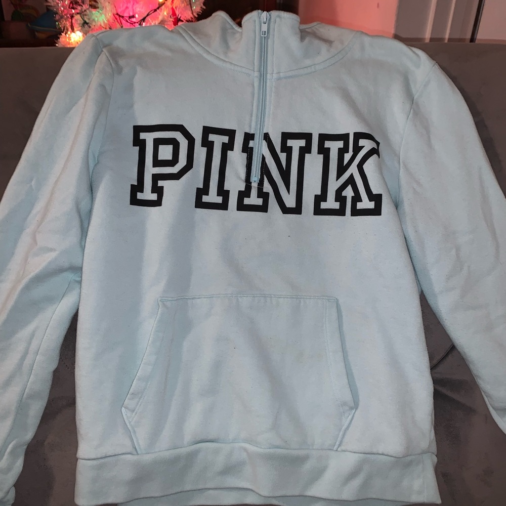 VS PINK- quarter zip
